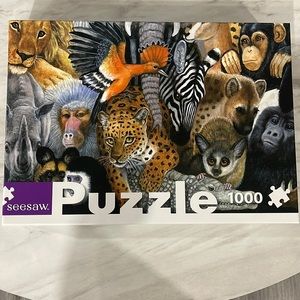Complete 1000 piece seesaw puzzle